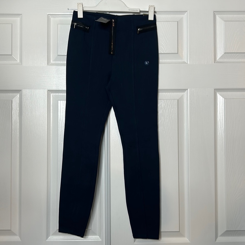 Abercrombie & Fitch Dark Blue Pull On Stretch Pants‎ XS
